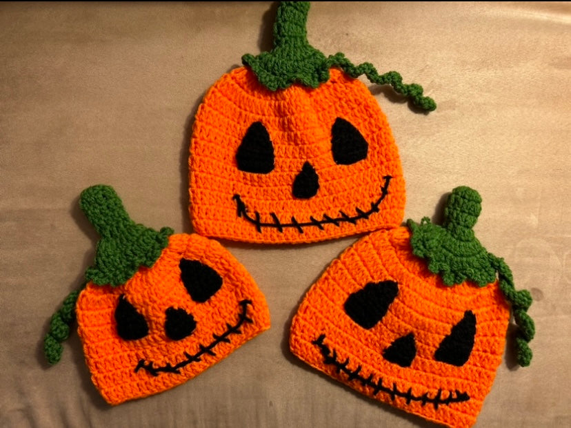 Pumpkin beanie